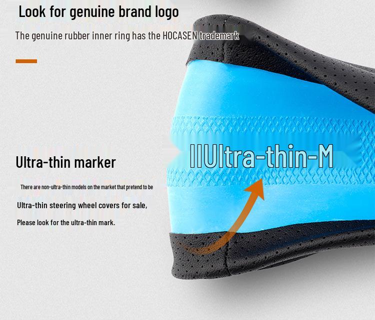 Genuine Leather Steering Wheel Cover for Great Wall WEY Mocha, VV6, VV5, VV7GT, Macchiato, Latte