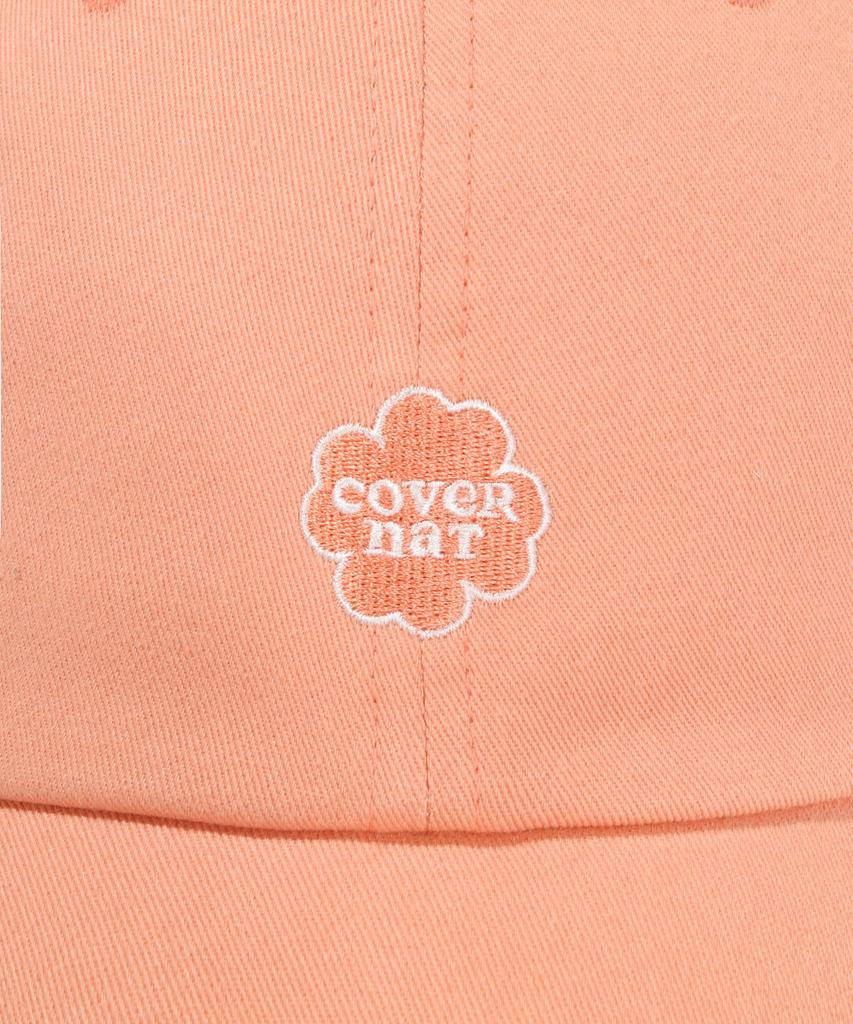 COVERNAT WOMAN Clover Heart Small Logo Ball Cap Coral