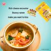 Korean Ottogi Cheese Ramen Instant Noodles - Quick-Cooking Golden Ramen Soup