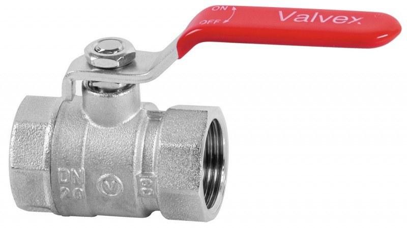 Nickel Plated Ball Valve with Steel Lever Choke (DSt) (NN Version) ON