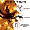 Festive Spider Web LED Decorative Lights Enchanting Ambience Perfect for Parties Holiday Lighting