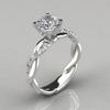 Fashion Luxury Cross Style Crystal Engagement Rings for Women AAA White Cubic Zirconia Ring Trendy Women Wedding Rings Jewelry