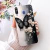 For Samsung Galaxy M10 M20 M30 Case Luxury Butterfly Tree Painted Cover Soft Slim Phone Case For Samsung M10 M20 M30 Fundas Bags