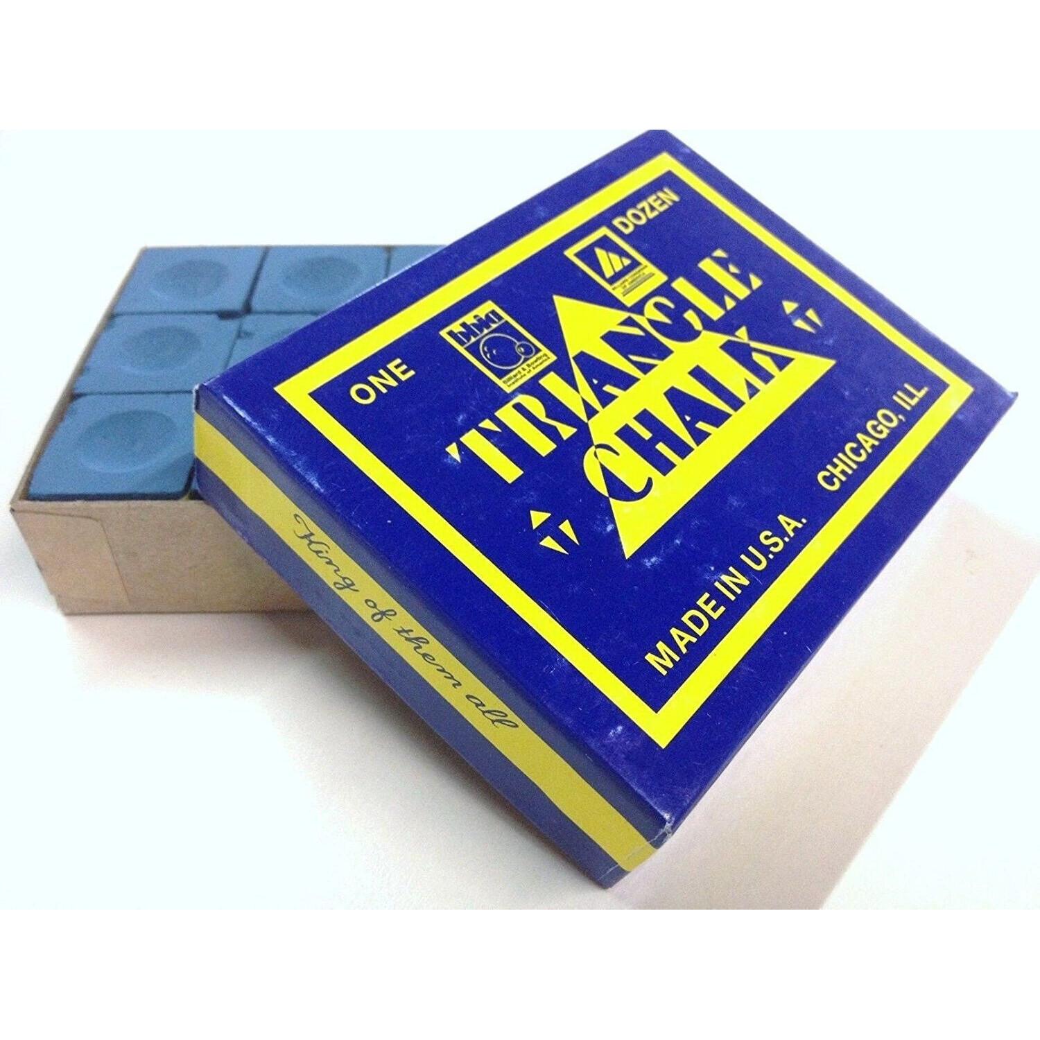 

@ Triangle Chalk Blue Colour Chalk Cubes 12 Pcs For Kids L403 MJ-620-60%OFF