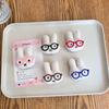 Japan Korea Cute Cartoon Glasses Miffy Phone Case with Retractable Airbag Holder