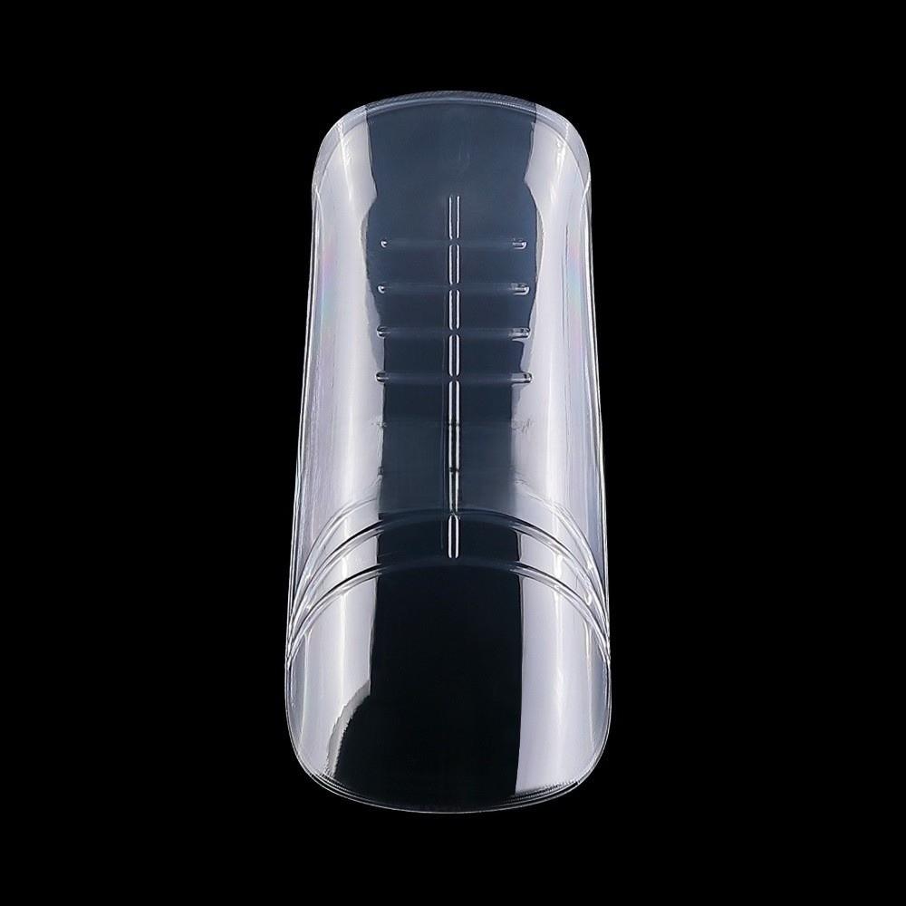 150Pcs Reusable Full Cover Nail Tips Transparent Space Nail Forms NEW French Tip Forms  Nail Art
