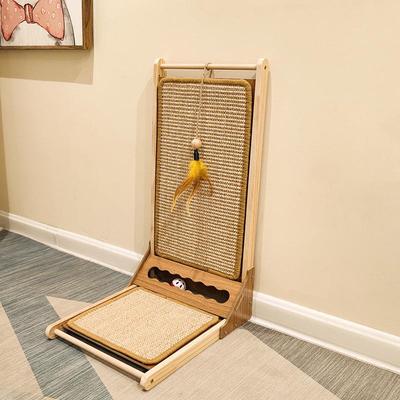 Sisal Cat Scratching Board and Climbing Ladder – Dandruff-Free, Sofa-Friendly, Durable Pet Toy for Cats and Dogs