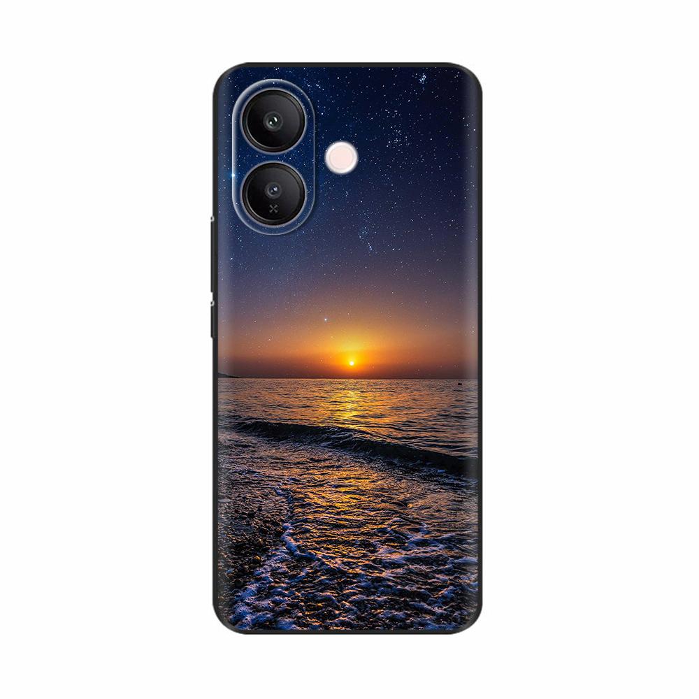 For Vivo V60 Lite Case Case Sweet Love Heart Flower Soft Silicone TPU Cover For Vivo V60 Lite 4G 5G Phone Cases Protective Coque