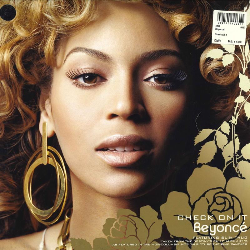12inch Record BEYONCE, SLIM THUG - Check On It 82876772521 SONY BMG 2005 Europe Rap & Hip-Hop/R&B Used