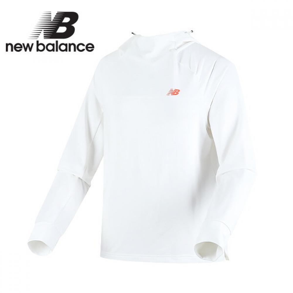 

New Balance Women S Neck Warmer Hoodie White 85