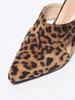 Fashion Women's Shoes 2025 New Baotou Women's Slippers Fashion Leopard Print Dress Slippers Women Summer Plus Size Heels Women Zapatos