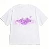 Korean Funny Quote Print Short Sleeve Tshirt White Casual Cute Crew Neck Tee for Unisex Girls Sweet Aesthetic Daily Wear Top Y2k
