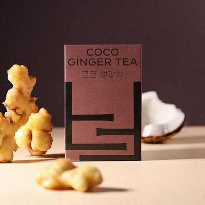 TEAOUS Coco Ginger Tea / A Smooth Ginger Latte with a Harmony of Coconut