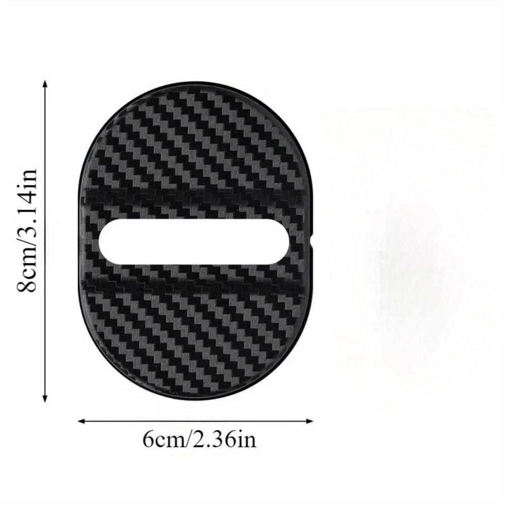 4pcs door lock buckle protective cover door lock cover vibration reduction and noise reduction adhesive buffer