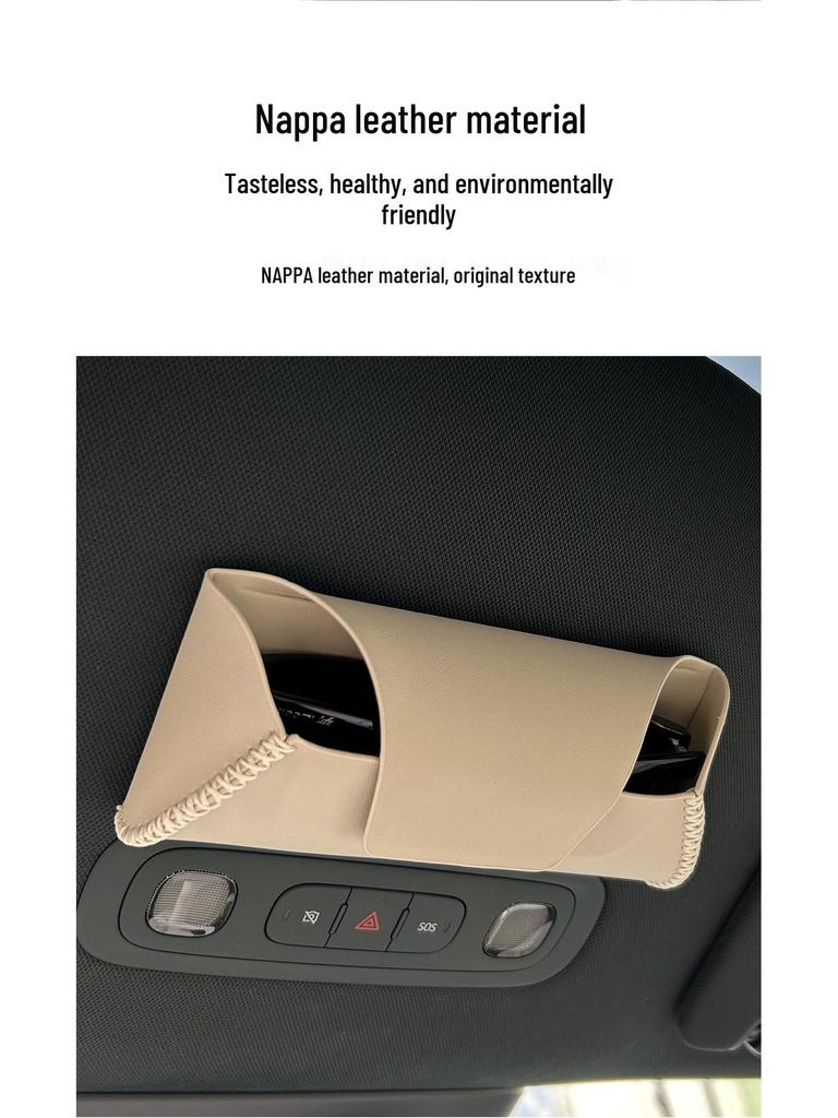 Xiaomi YU7 Car Ceiling Magnetic Sunglasses Holder - Car Interior Accessories