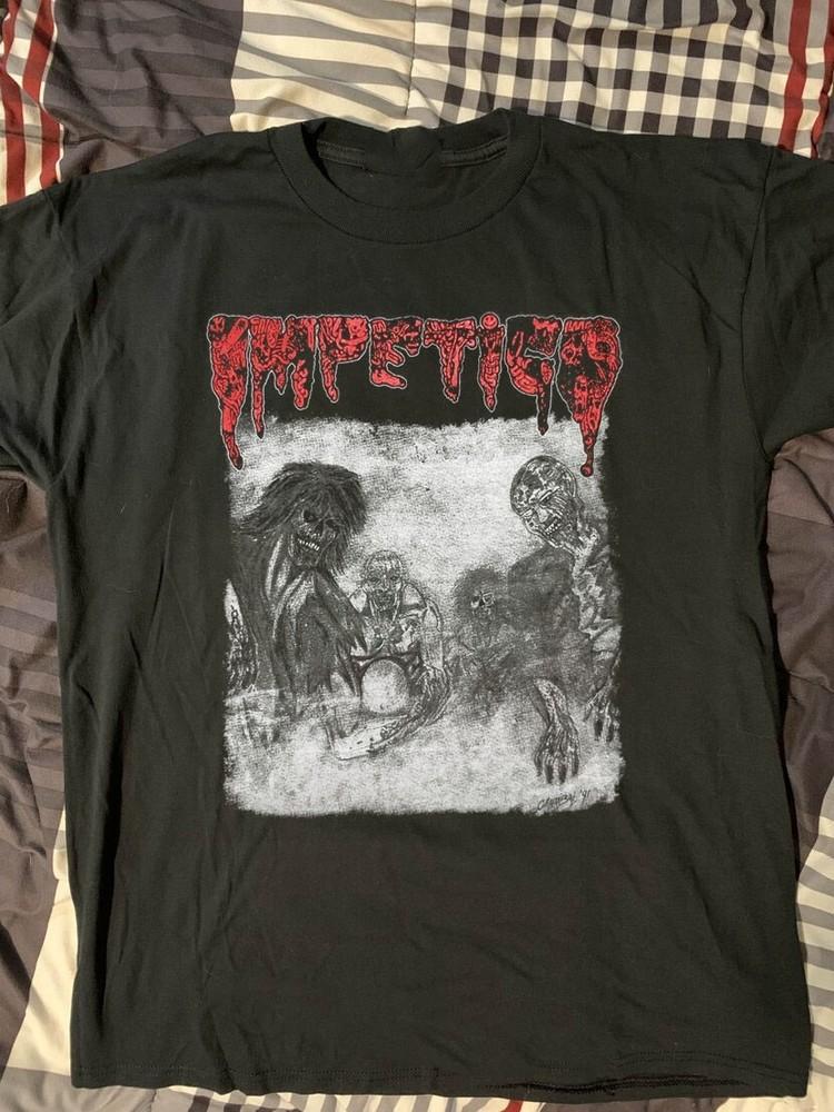 Impetigo Band Albums Poster Black Shirt Unisex S-3XL B091 Unisex T-Shirt L