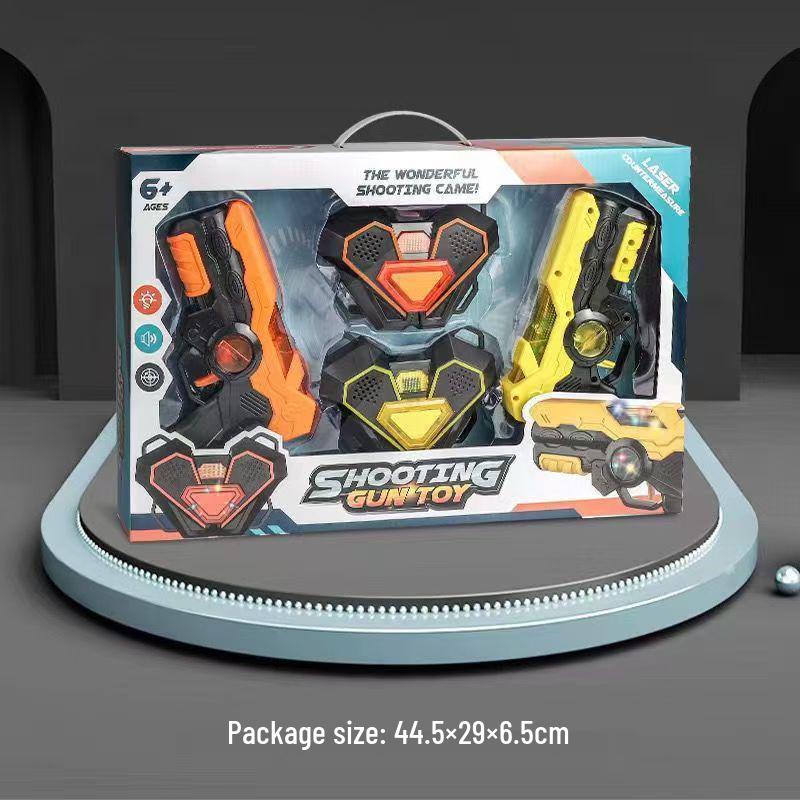 Infrared Laser Battle Toy Gun for Parent-Child Interaction with Sound and Light Effects