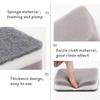 Double-Sided Magic Wipe Scouring Pad Kitchen Cleaning Sponge Dishwashing Sponge Brush Pot Bowl Supplies