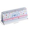 Foldable Stand 2027 Desk Calendar Simple Design Table Calendar INS Standing Calendar  Home Office