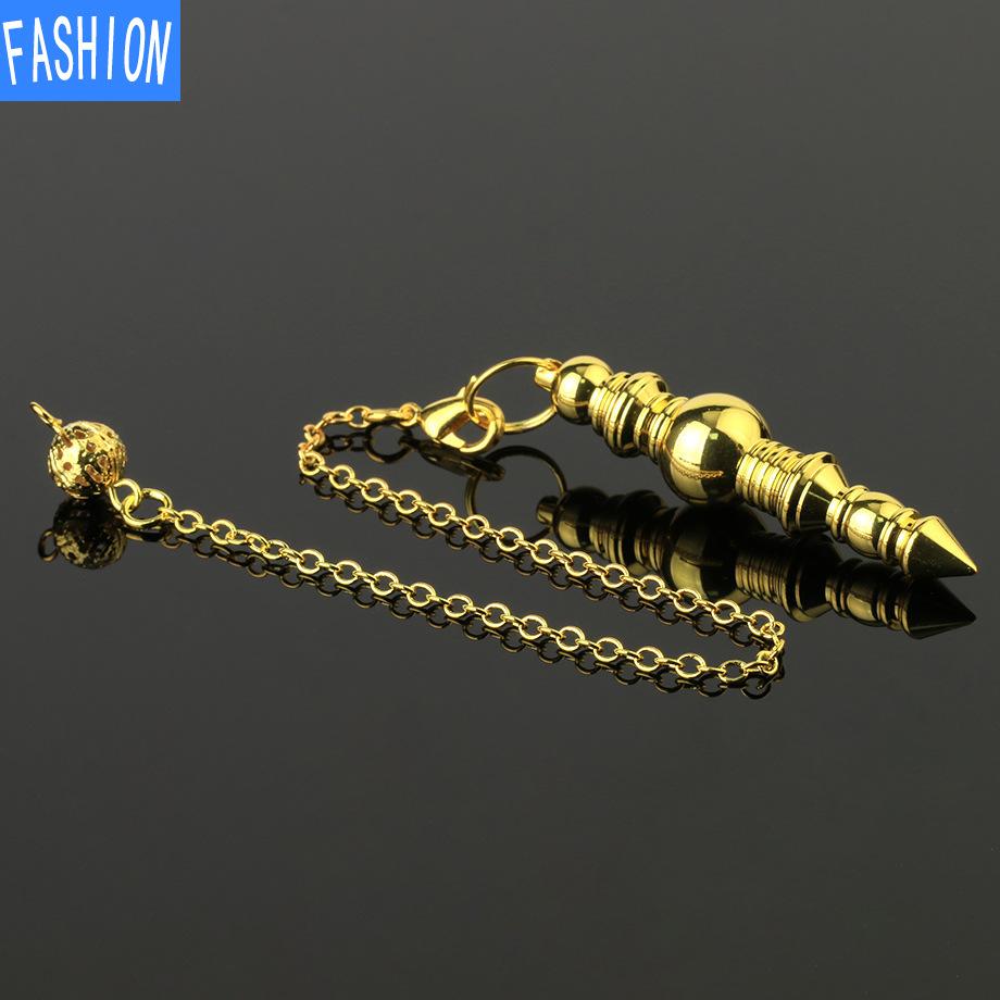 Zinc Alloy Plated Flexible Pendulum FM Independent Thread Conical Pendant