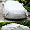 SUV/Sedan Full Car Covers 170 Silver Waterproof Outdoor Car Automobile Tarpaulin Dustproof Sun Snow Proof Protection UV Cover