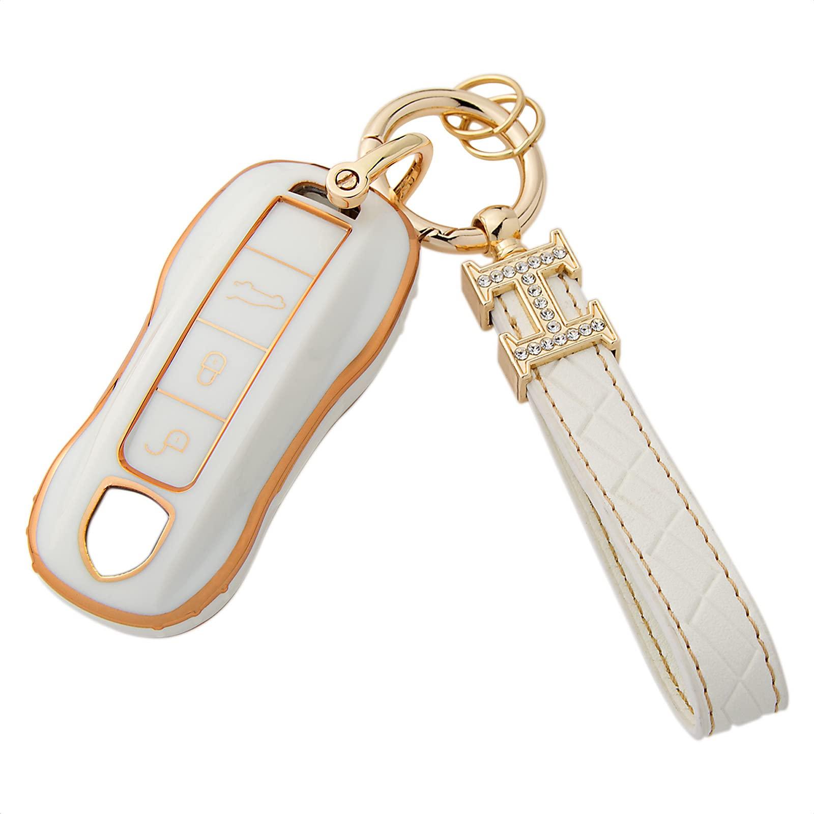 

TANGSEN Чехол для смарт-ключа PSSA3-GDMain, белый 3 buttons белый