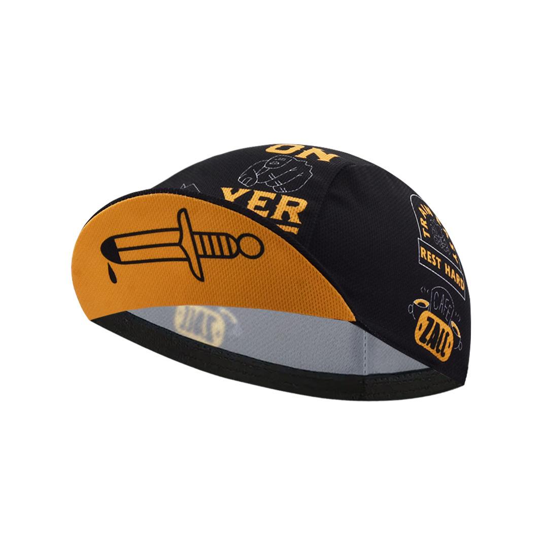 

Summer Cycling Printed Sports Hat Quick Drying Sweat Absorbing Breathable Headband Special Small Cloth Cap for Outdoor Activitie чорний