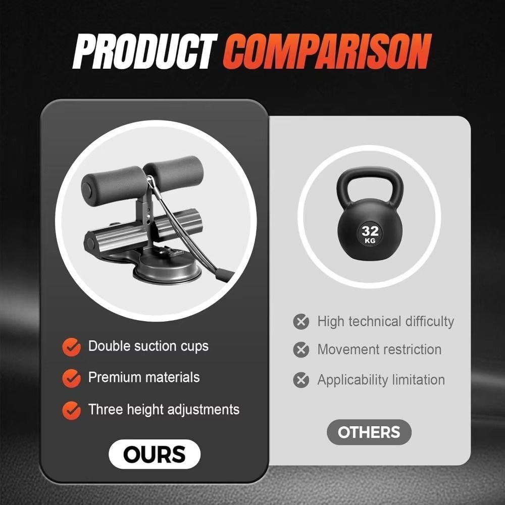 Mit Widerstandsband Sit-up-Hilfsstange Sit-up-Trainingsgerät Fitnesstraining