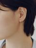 Enuf (Silver 925) Melo Flat Earring