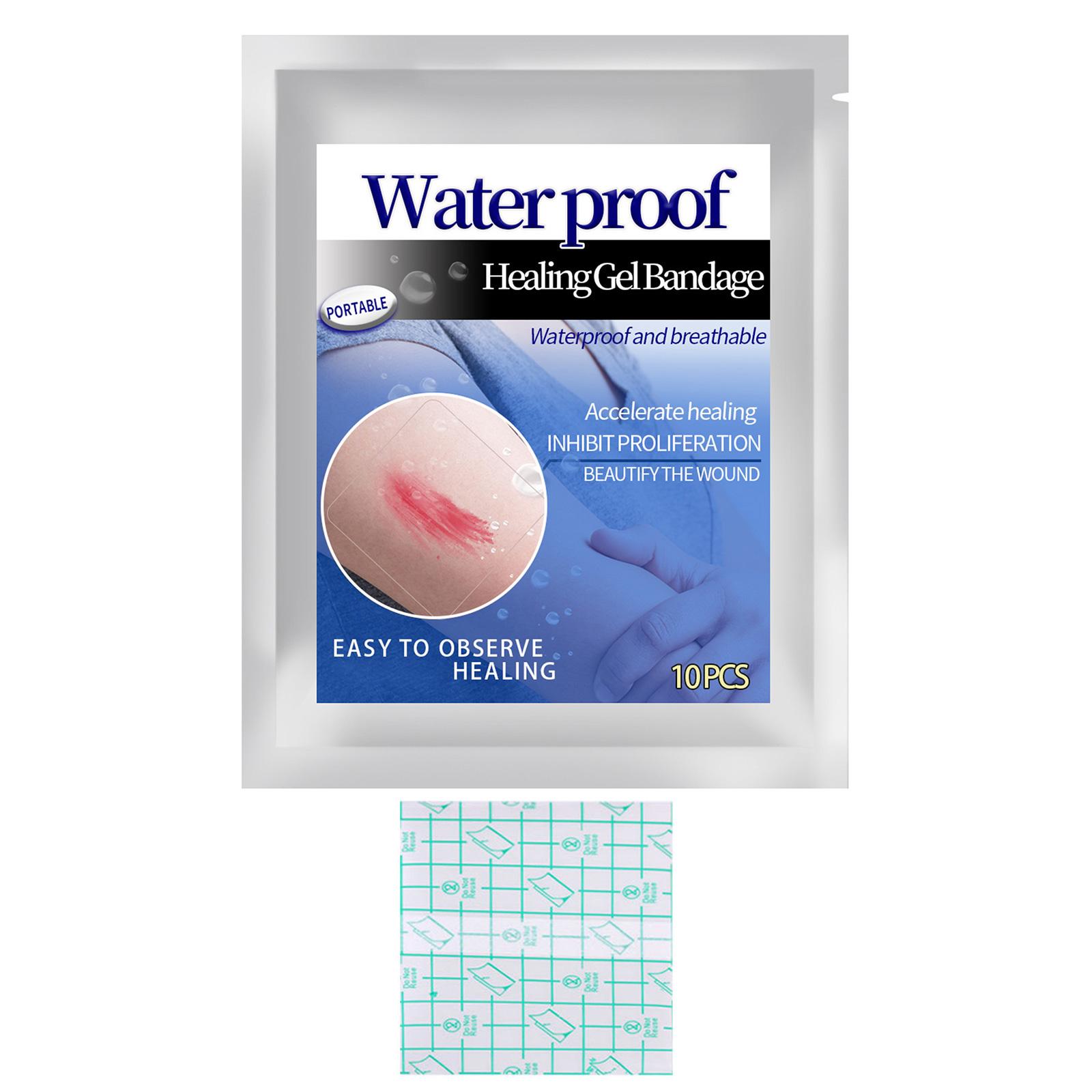 

10 шт. Медицинская повязка Водонепроницаемая пленка для заживления татуировок и ран Прозрачная повязка Адгезивная лента для кожи Пластырь Наклейка Долговечная