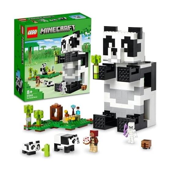 LEGO Minecraft Panda s Paradise Toy Present Birthday Block Christmas Boys Girls Children 8 Years Old 9 Years Old 10 Years Old Elementary School