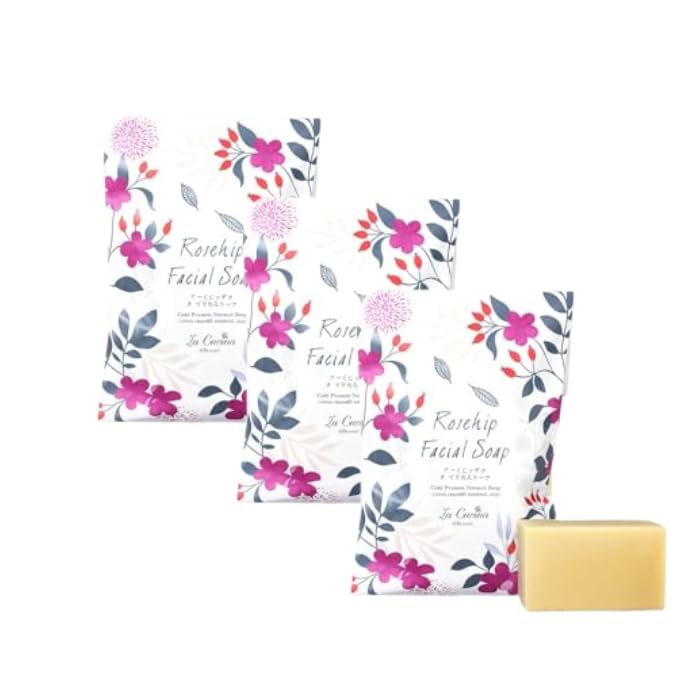 Rosehip Facial Soap X 3