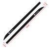 2Pcs Carbon Car Door Side Skirt Sill Stripe Sticker Anti-scratch Refit Stickers For Buick Regal GS GL6 Avenir Lacrosse Riviera Envision Lesabre Velite