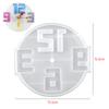 10cm 15cm Silicone Clock Mold Clock Resin Silicone Mould Casting Tools Handmade Jewelry Making Tool DIY Crafts Epoxy Resin Molds