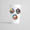 500PCS Cartoon Creative Christmas Gift Stickers Sealing Stickers Merry Christmas Adhesive Labels