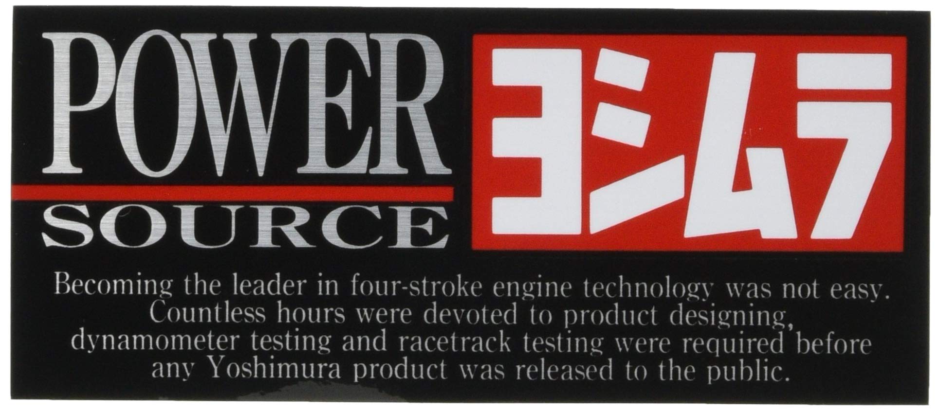 

Toyo Mark Yoshimura Sticker Black SY-3 Product size: 43mm x чёрный