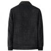 Dad’s Chenille Cotton Jacket - Middle-aged Men's Winter Coat with Velvet Lining