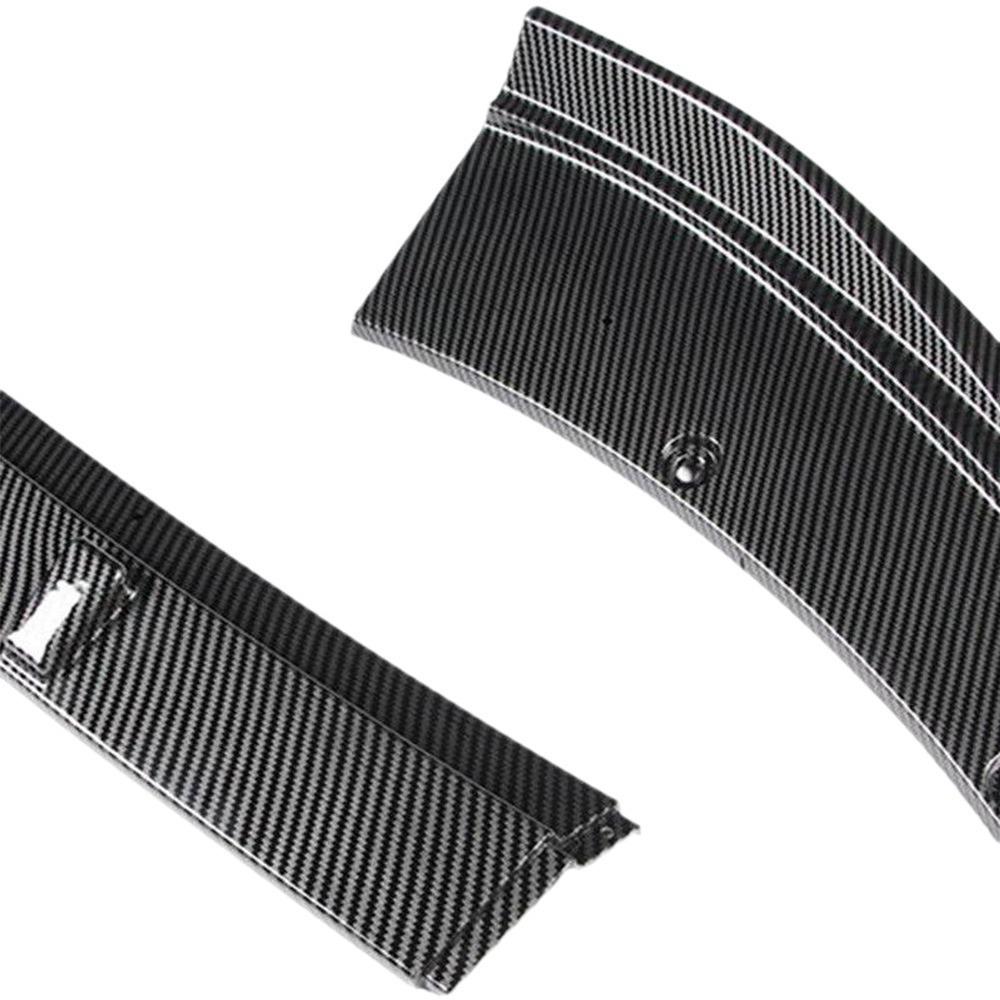Front Lip Corner Trim for 2015-2017 Ford Mustang: Three-Section Splitter Body Kit
