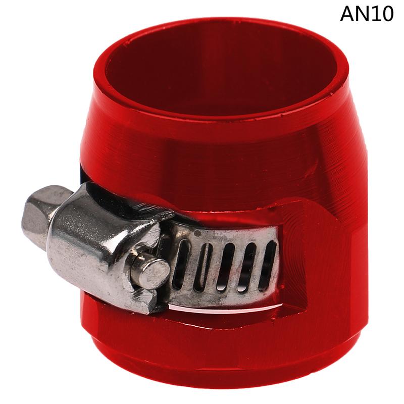 An4/An6/An8/An10/An12 Oil Fuel Hose Clamp Line Finisher Aluminum Car Accessories