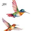 Flying Pet Protection Decal 3Pcs Static Bird Window Clings, Decals, Removable PVC Anti-Collision Bird-friendly Sticker Stickers for Glass Doors