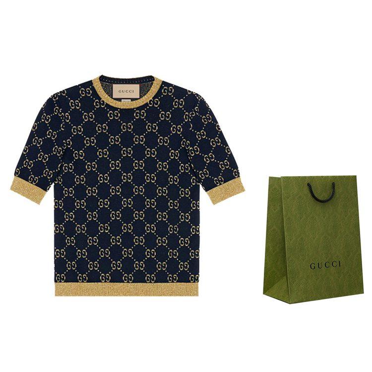 GUCCI T Shirt Women's Navy Blue 526759-X9W83-4921