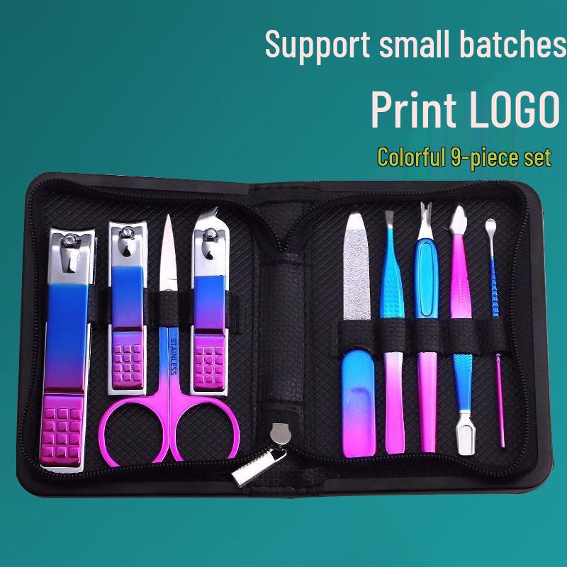 High-End Stainless Steel Nail Clippers & Pedicure Set for Adults