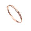Rose Gold Plated Purple Gold Shiny Laser Bracelet Gold Color Gold Women'S Jewelry Fashion