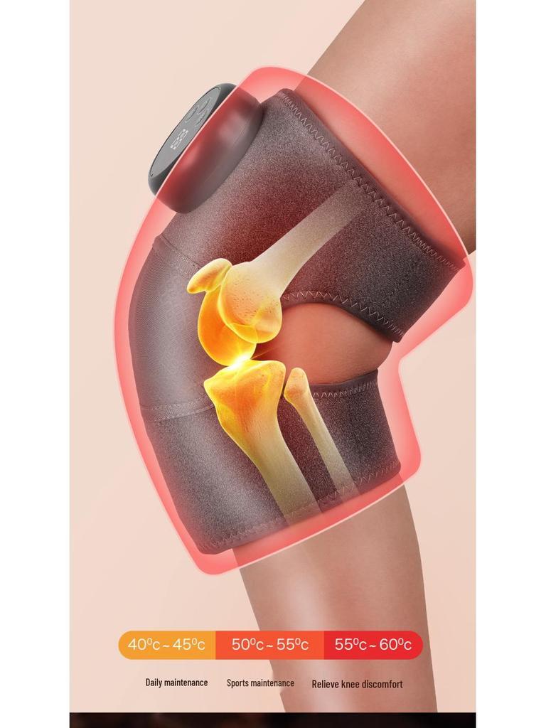 Electric Heated Knee Pads: Joint Compression & Therapy Massager