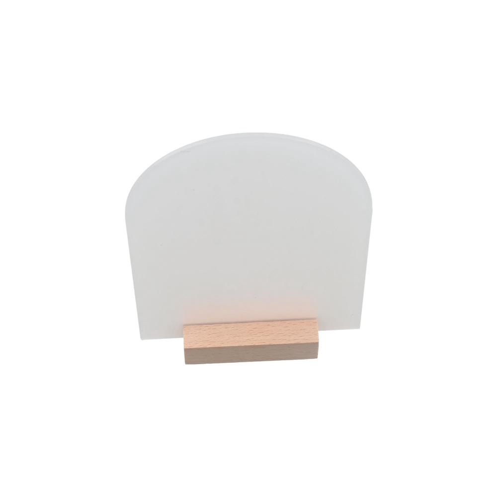 Card with Base Removable Card Display Stand Menu Display Frame Table Number Plate Table Number Sign