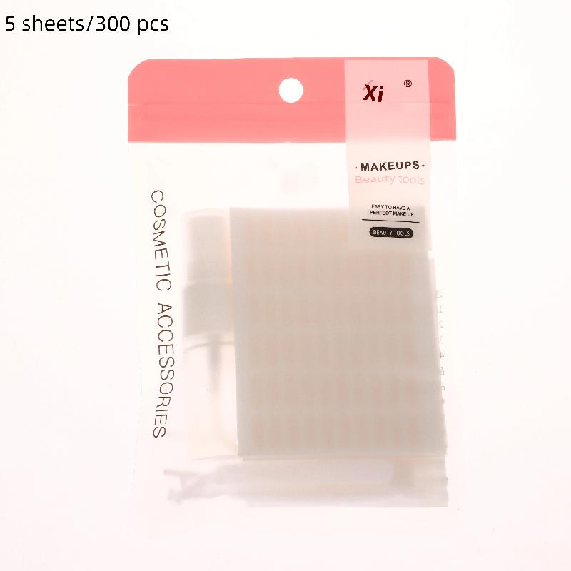 180/300/600Pcs Invisible No Trace Lace Ultra Thin Breathable Local Double Eyelid Tape For Swollen Eye Water Activated Stickiness