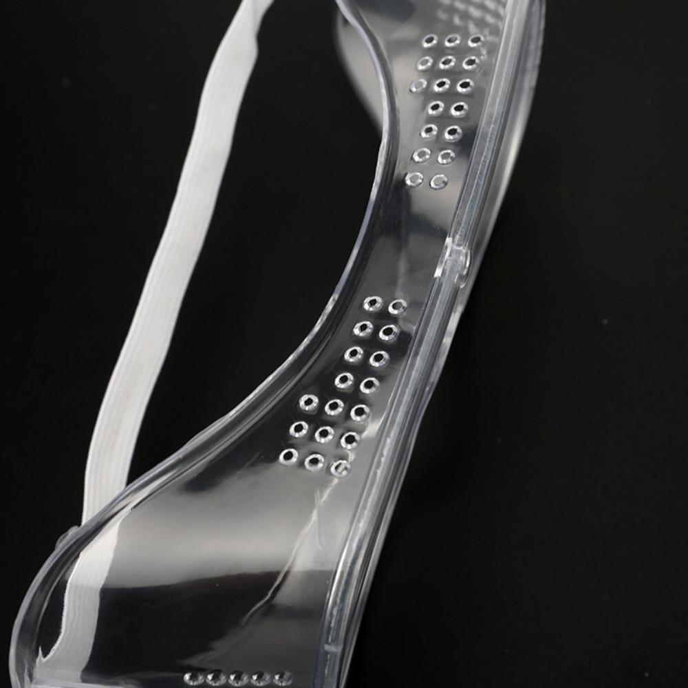 PVC Eye Protection Glasses Transparent Safety Goggles New Porous Windproof Goggles