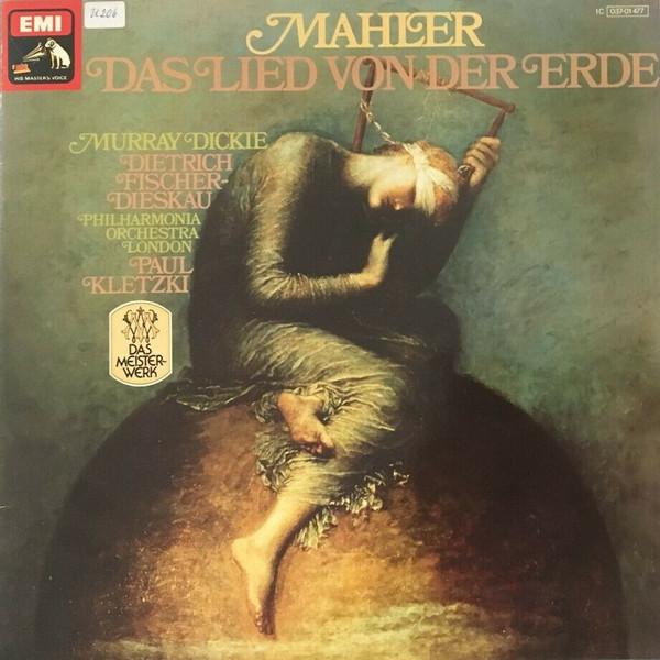 

LP Record GUSTAV MAHLER - MURRAY DICKIE , DIE - Das Lied Von Der Erde 1C03701477 EMI Electrola Germany Classical Used