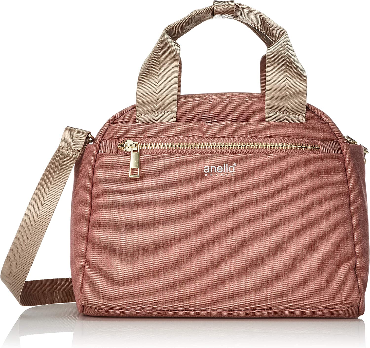 

2WAY Boston Bag A5 Water GL GTT0472Z Pink Beige [anello GRANDE] Водоотталкивающая/Многофункциональная/2WAY