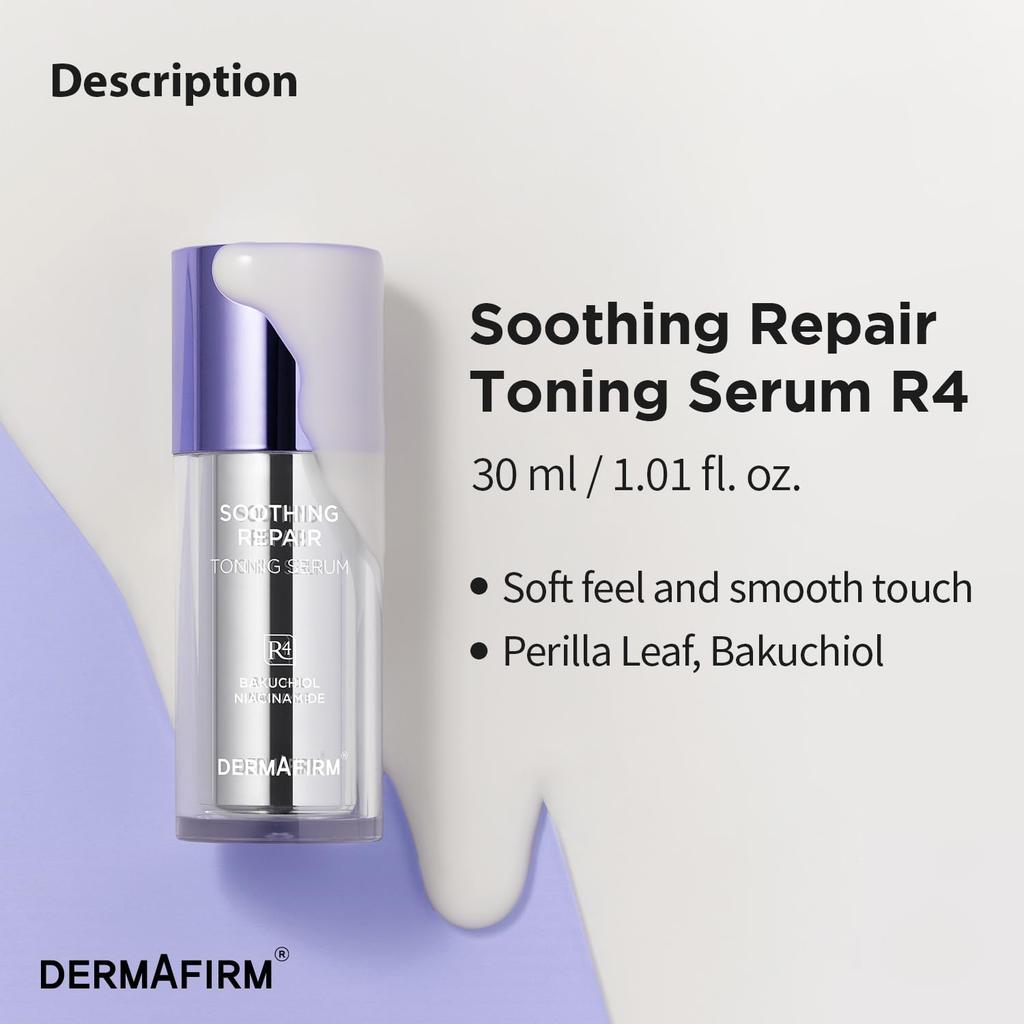 from within DERMAFIRM R4 Soothing Repair Toning Serum Retinol Bactiol Glutathione Niacinamide Glow Pigmentation Large Capacity 30ml Korean Cosmetics
